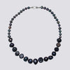 Knotted Grey Pearl Necklace - KNTPRL-19