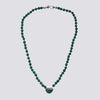 Knotted Malachite Necklace - KNTMAL-1