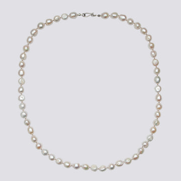 Knotted Pearl Necklace - KNTPRL-21