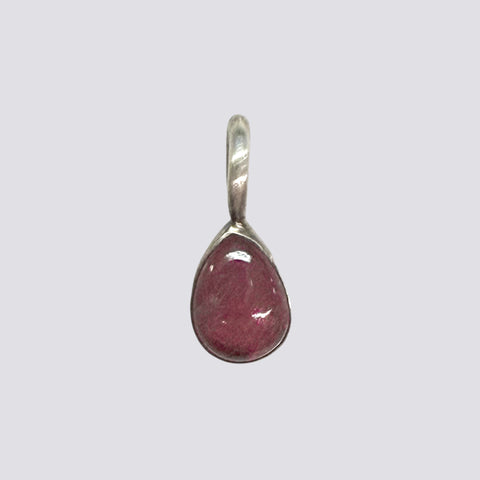 Cabochon Stone Teardrop Charm - PJ297