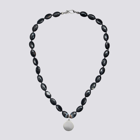 Knotted Agate Necklace - KNTAG-5