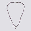 Knotted Amethyst Necklace - KNTAM-4
