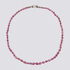Knotted Pink Sapphire Necklace - KNTPS-1
