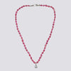 Knotted Pink Sapphire Necklace - KNTPS-2