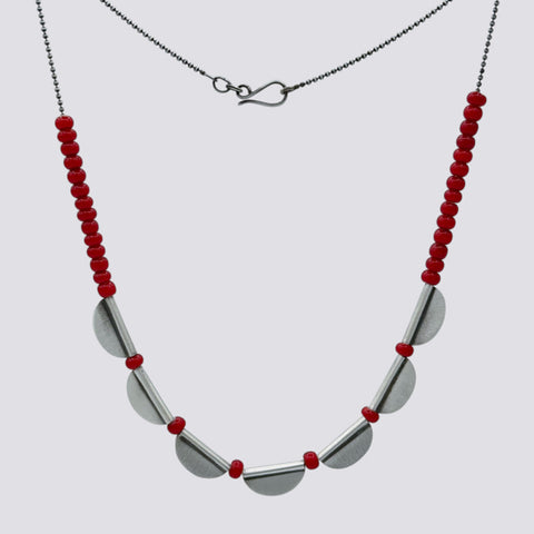 Antique African Bead Necklace - 161