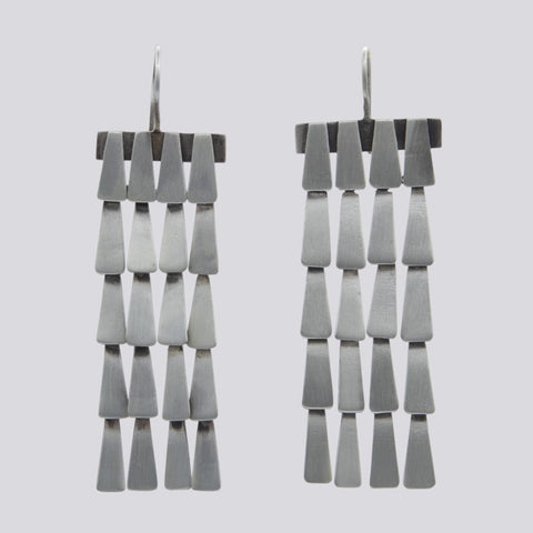 Sterling Silver Cascade Earrings- EARRINGS 79