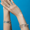Handmade Circle Link Chain Bracelet