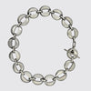 Small Cut-Out Circle Links Bracelet