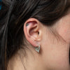 Small Alhambra Hoop Earrings