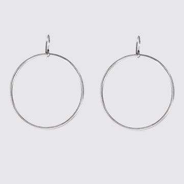 Large Wire Hoops