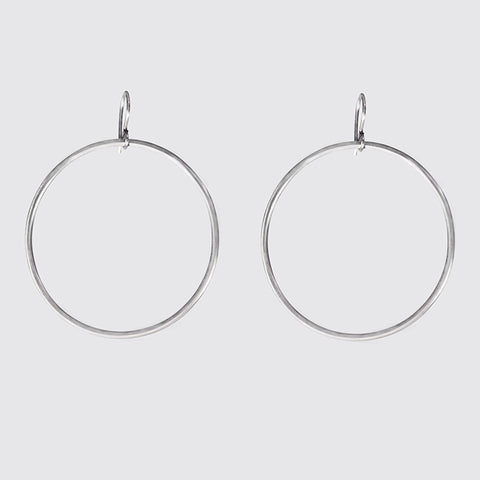 Big Circle Wire Hoops 20 25 30 Ear Wire Hooks For Jewelry - Temu