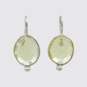 Large Faceted Organic Stone Drop With Granulation- EJ2081