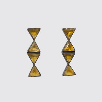 Triangle Stack Stud Earring - EJ2149