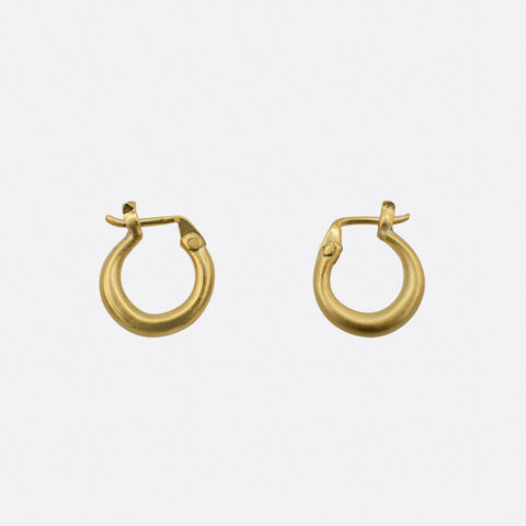 Tiny Tapered Hoop Earrings - EJ2202