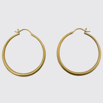 Large Tapered Hoops - EJ2205