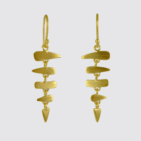 Small Fishbone Earrings