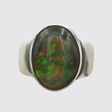 Small Ethiopian Opal Ring #10