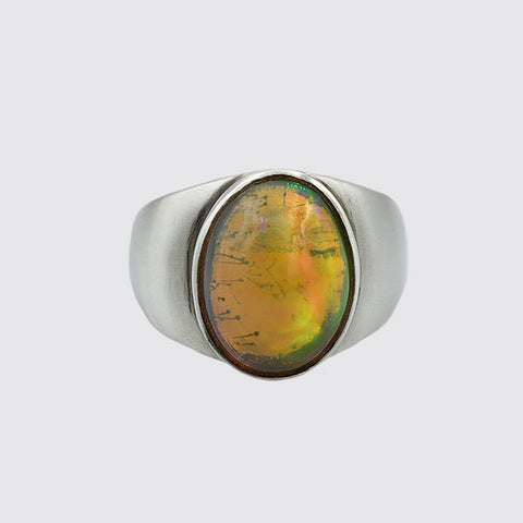 Small Ethiopian Opal Ring #2