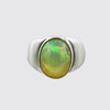 Small Ethiopian Opal Ring #4