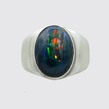Small Ethiopian Opal Ring #7