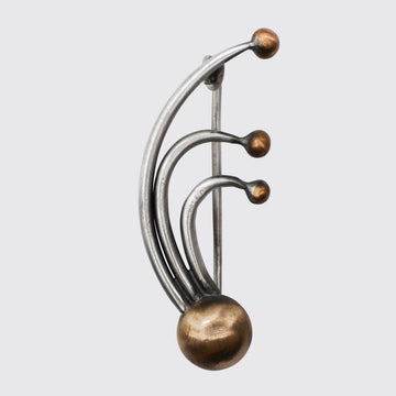Silver and Copper Pin - Pin 6