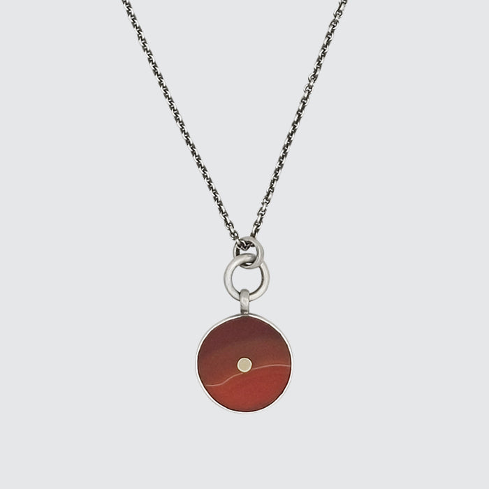 Yellow Gold Vermeil 'Mama' Disc Necklace - The Perfect Keepsake Gift