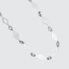 Diamond Shape Cut Out Chain Necklace