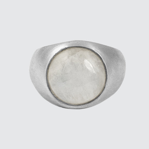 Modern Cabochon Ring