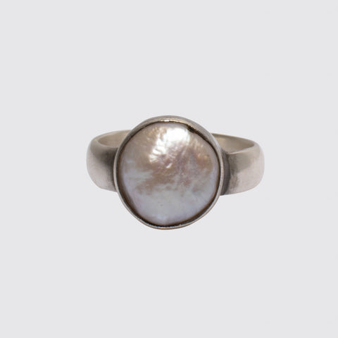 Coin Pearl Ring - RJ543