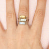 Faceted Baguette Stacking Ring - RJ545