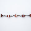 Red Agate Rosary Chain