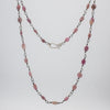 Pink Tourmaline Rosary Chain