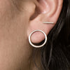 Simple Bar Stud Earrings