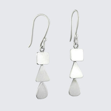 Small Organic Cascade Earrings