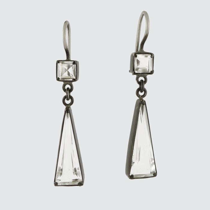 Faceted Stone Drops – Jane Diaz NY