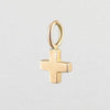 Tiny Equilateral Cross Charm