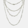 Paper Clip Handmade Chain Necklace