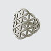 Flower of Life Cut Out Ring 2